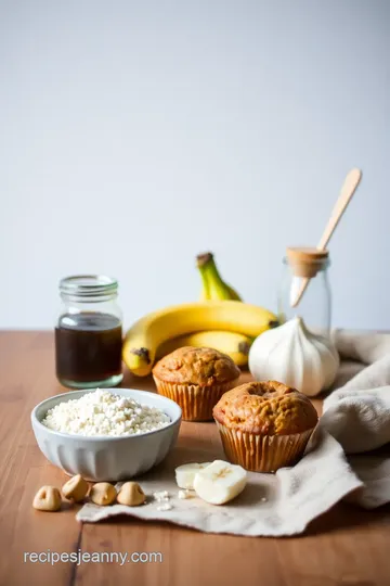 Delicious Banana Nut Muffins ingredients