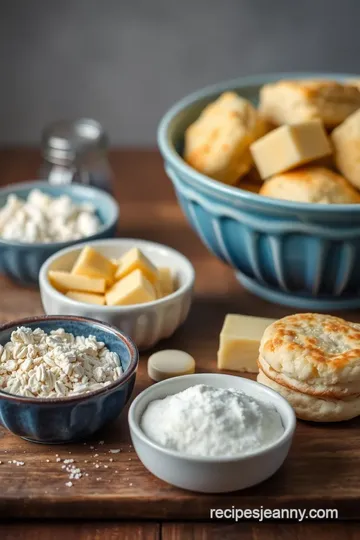 Delicious Butter Biscuits ingredients