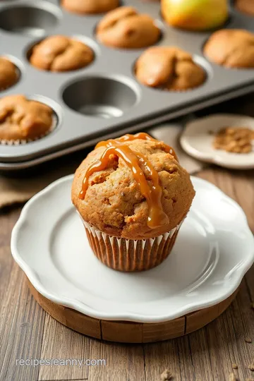 Delicious Caramel Apple Muffins steps