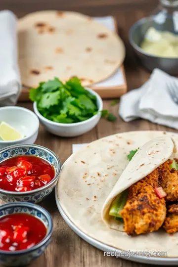 Delicious Crispy Chicken Pita Wraps steps