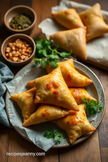 Delicious Homemade Samosas ingredients