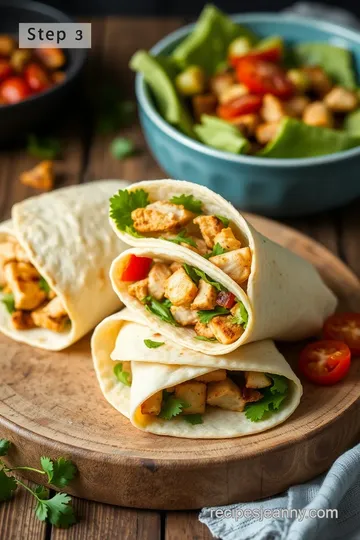 Delicious Homemade Shawarma Wraps steps