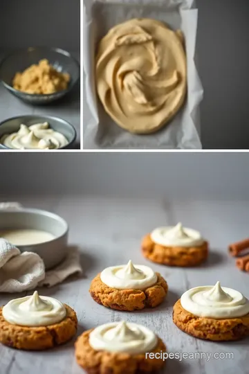 Delicious Pumpkin Cheesecake Cookies steps