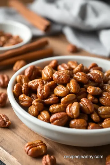 Deliciously Sweet Candied Nuts presentation