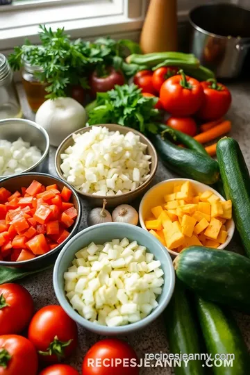 Chilean Tomato Stew (Estofado de Tomate) ingredients