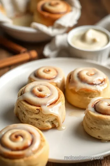 Bake Cinnamon Rolls - Soft & Gooey Treats presentation