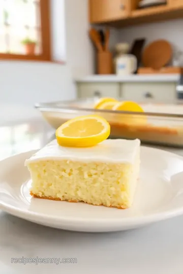 Kefir Sheet Cake with Lemon Glaze steps