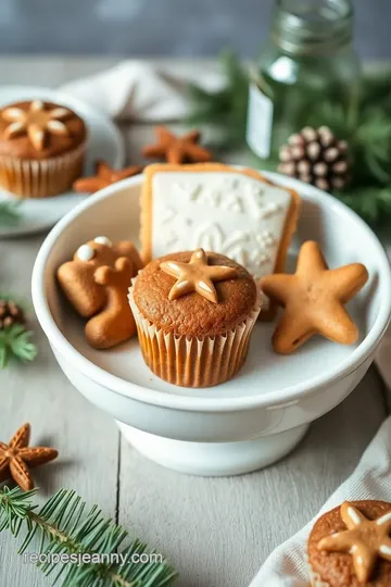 Festive Gingerbread Cupcakes Delight ingredients