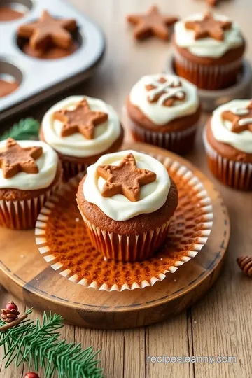 Festive Gingerbread Cupcakes Delight steps