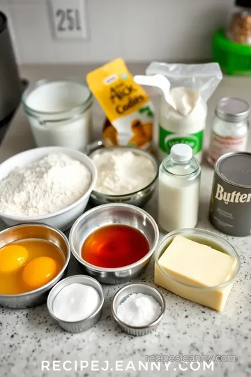 Cloud-like Soufflé Pancakes ingredients