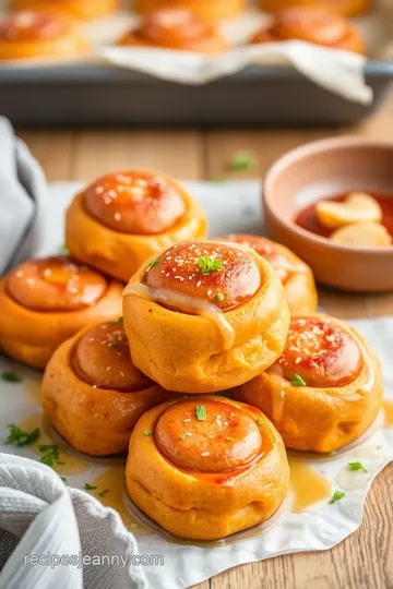 Fluffy Sweet Potato Dinner Rolls presentation