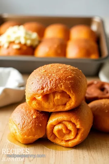 Fluffy Sweet Potato Dinner Rolls steps