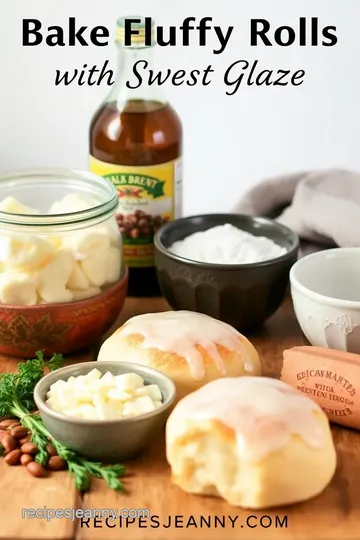 Fluffy Yeast Rolls with a Sweet Touch ingredients