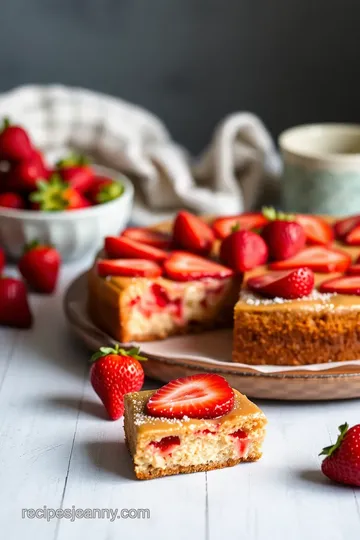 Delightful Fresh Strawberry Sheet Cake steps