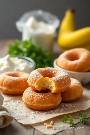 Fried Donuts: Fluffy Homemade Treats ingredients