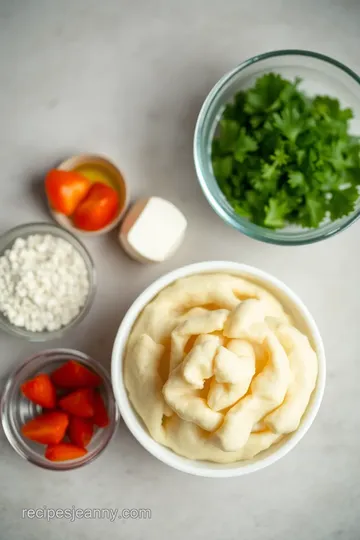 Homemade Fried Dough Treats ingredients