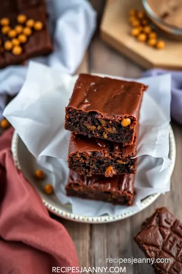 Fudgy Vegan Chickpea Brownies steps