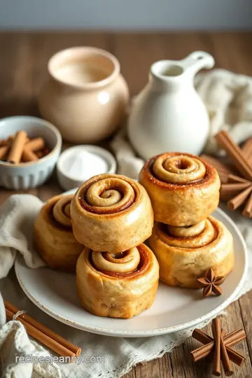 Delightful Gingerbread Cinnamon Rolls ingredients