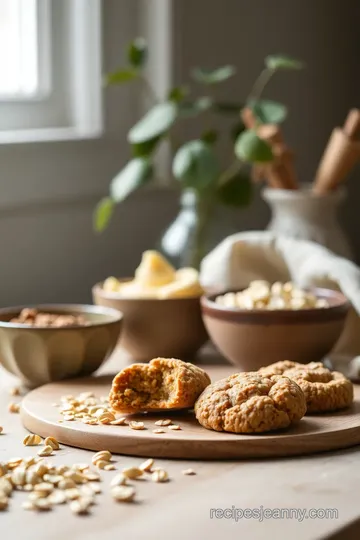 Gooey Butter Oatmeal Cookies ingredients