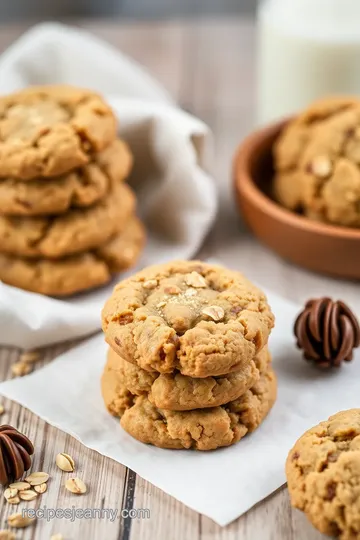 Gooey Butter Oatmeal Cookies presentation