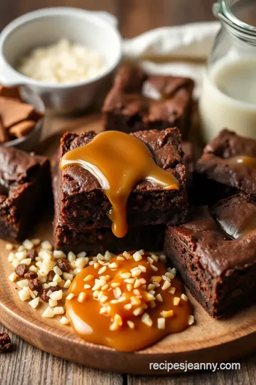 Gooey Salted Caramel Brownies ingredients