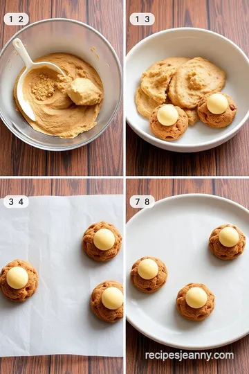 Healthy Cookie Dough Easter Eggs steps