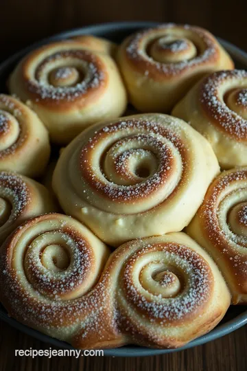 Heavenly Homemade Cinnabuns presentation