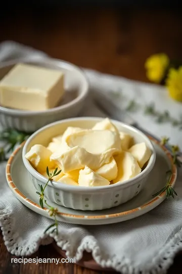 Homemade Creamy Butter Delight presentation