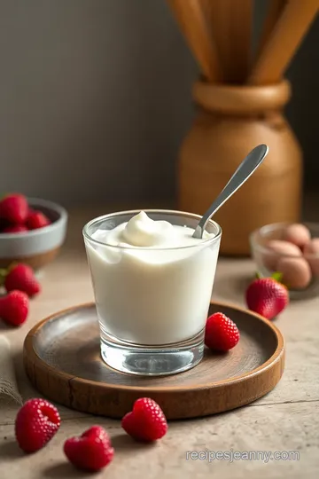 Homemade Creamy Curd Delight presentation