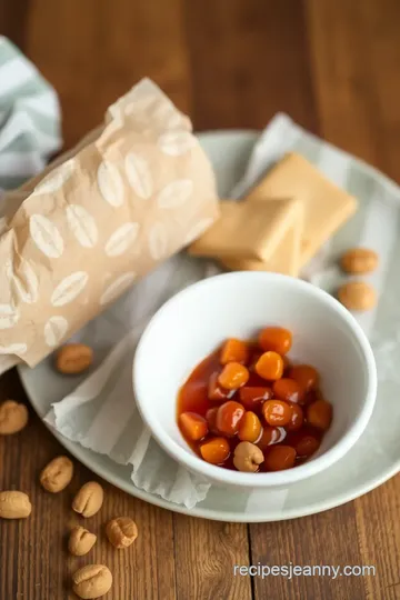 Classic Cooked Peanut Brittle Recipe ingredients