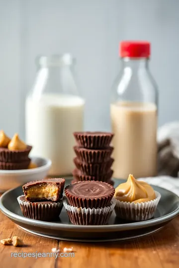 Easy Peanut Butter Cups ingredients