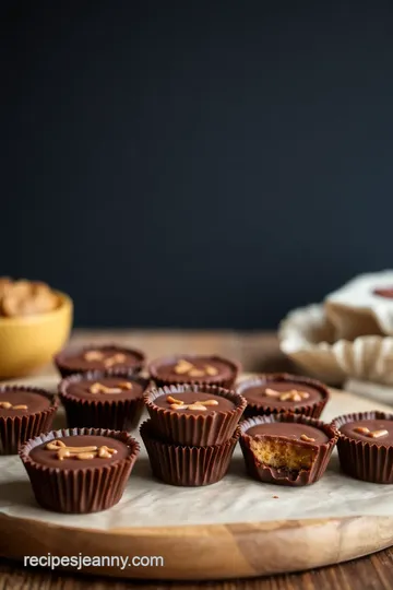 Easy Peanut Butter Cups steps