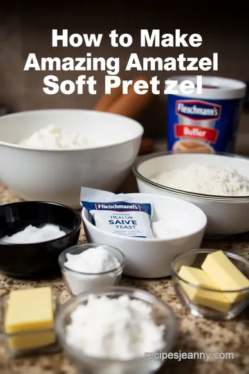 Homemade Soft Pretzels ingredients