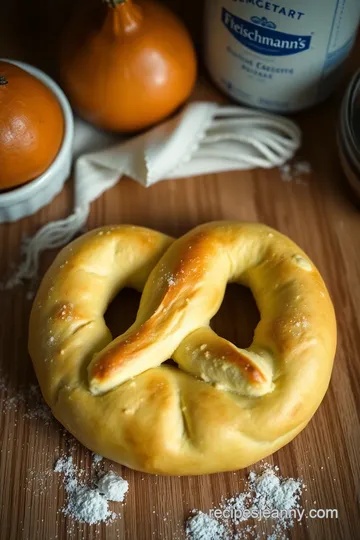 Homemade Soft Pretzels presentation