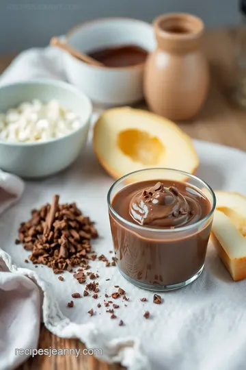 Indulgent Vegan Dark Chocolate Mousse ingredients