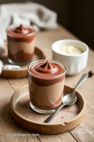 Indulgent Vegan Dark Chocolate Mousse steps