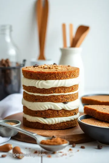 Gingerbread Tiramisu ingredients