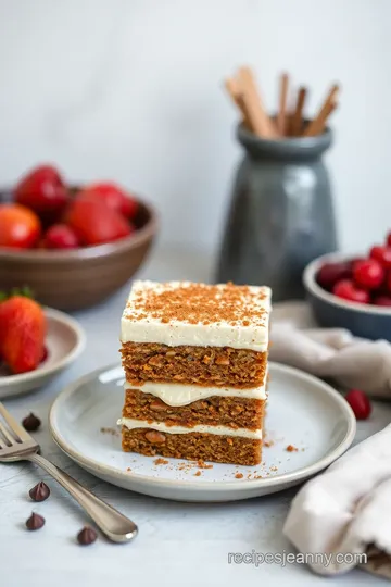 Gingerbread Tiramisu presentation