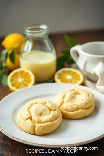 Lemon Bar Butter Cookies Delight ingredients