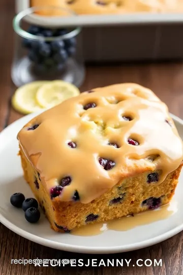 Lemon Blueberry Loaf steps