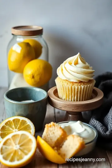 Lemon Cupcakes with Mascarpone Frosting ingredients