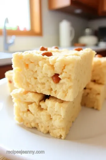 Buttery Toffee Rice Krispie Treats steps