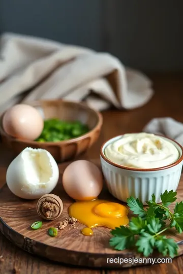 Homemade Mayonnaise Recipe ingredients