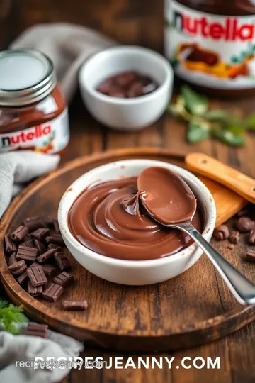 Homemade Nutella: Creamy Chocolate Hazelnut Spread ingredients