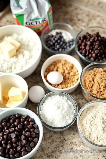 Mini Chocolate Chip Cookies ingredients