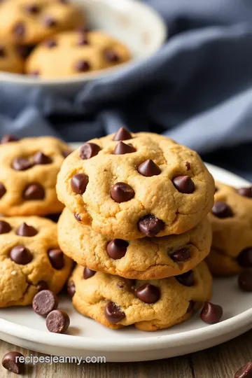 Mini Chocolate Chip Cookies presentation