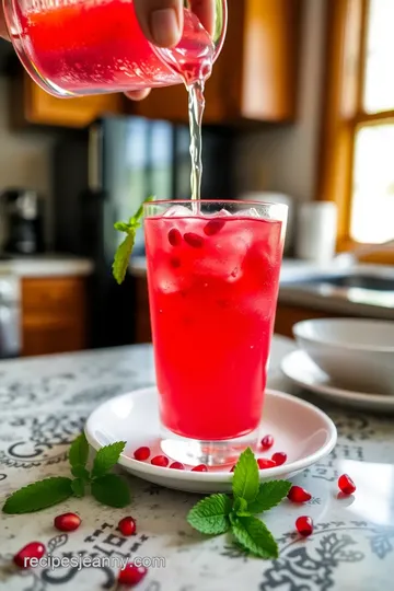 Eastern Promise Mocktail steps