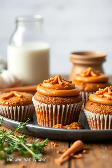 Bake Carrot Cake Cupcakes ingredients