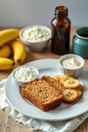 Moist Gluten-Free Banana Bread Delight ingredients