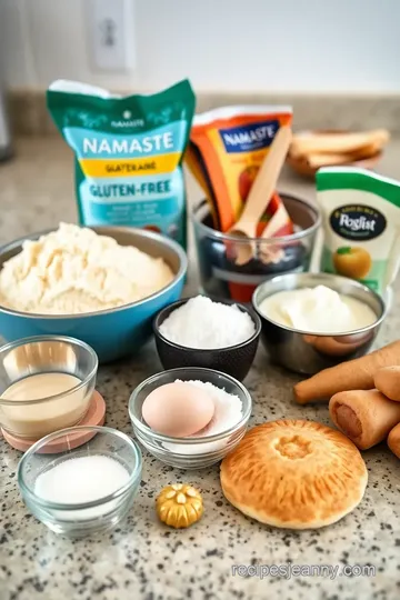 Gluten-Free Namaste Pancakes ingredients